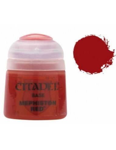 Tinta Citadel Base - Mephiston Red...