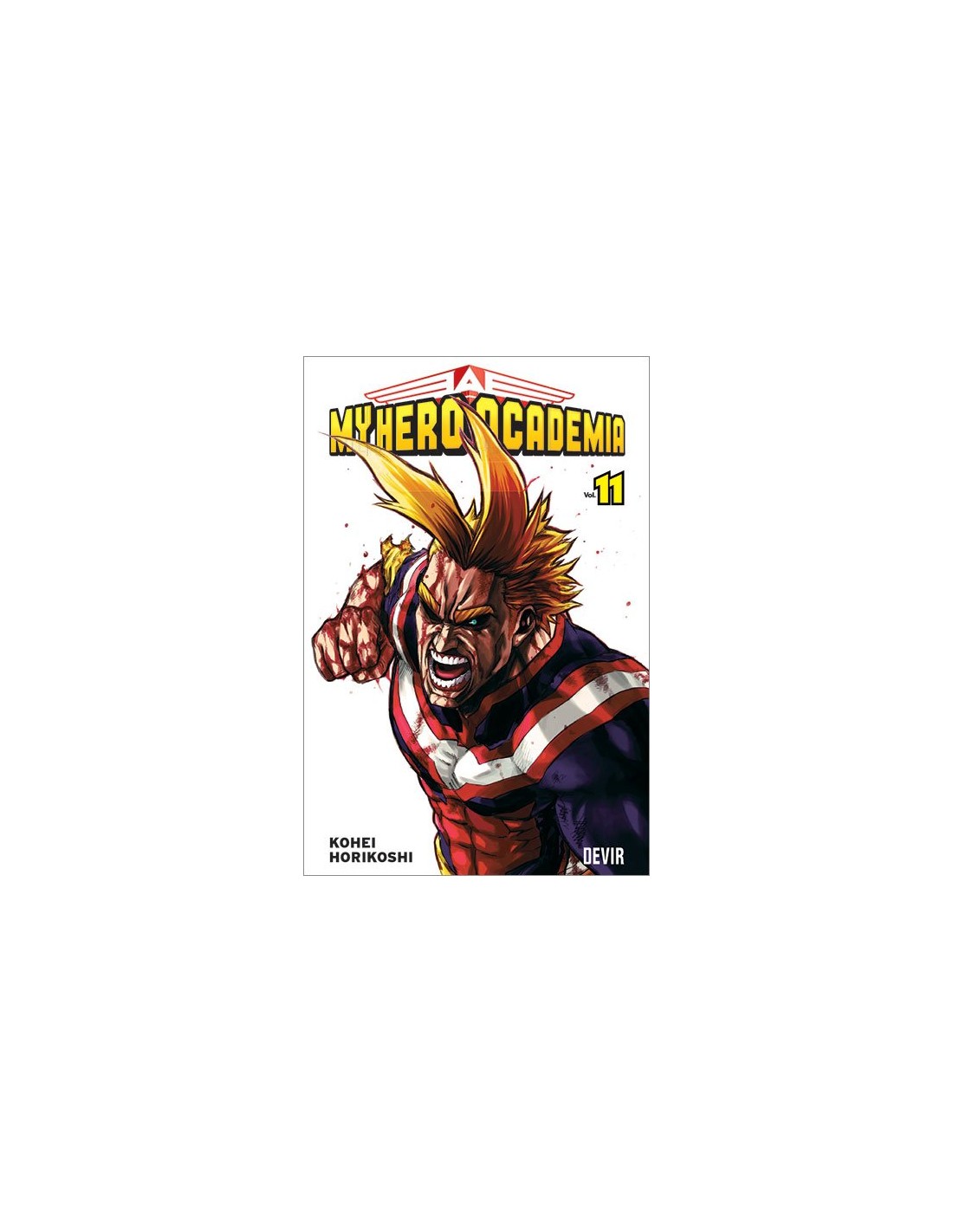 My Hero Academia 11, Mangá em Português