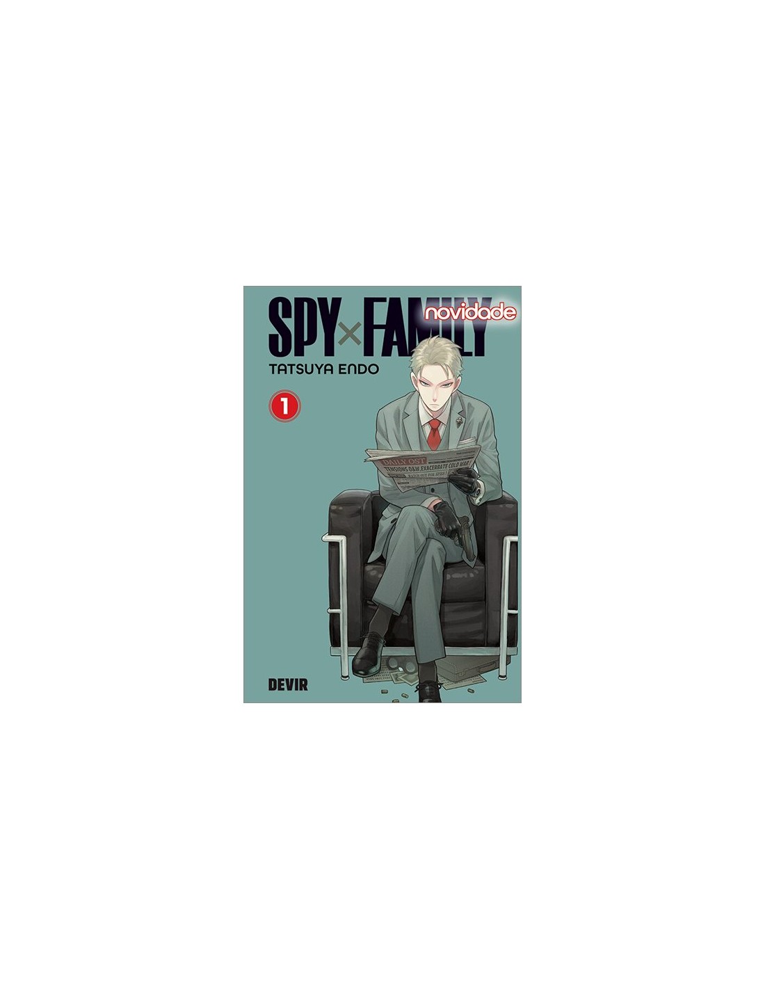 Spy X Family, Mangá Volume 01 - Livro Português BR Panini - Mnagá