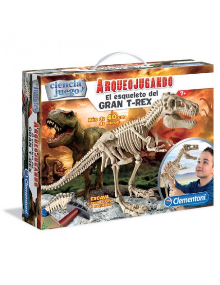 Jogo De Arqueologia - T- Rex Gigante - Clementoni