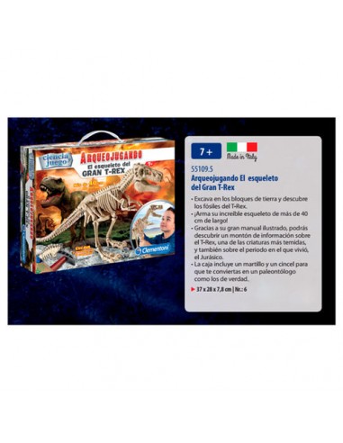 Jogo Kit Arqueologia Tiranossauro Rex 6+ – Peketitos