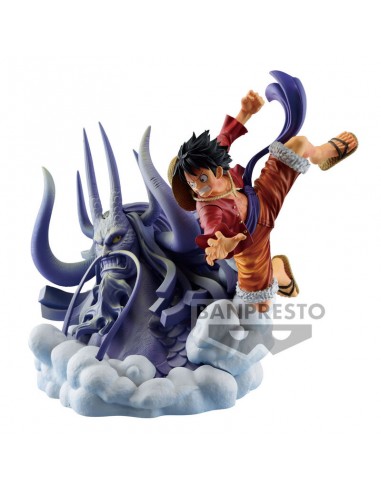 Banpresto One Piece World Collectable Figure Treasure Rally Vol. 1 - A  Monkey D. Luffy Gear 4 (red)