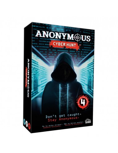 Jogo de Mesa Anonymous Cyber Hunt